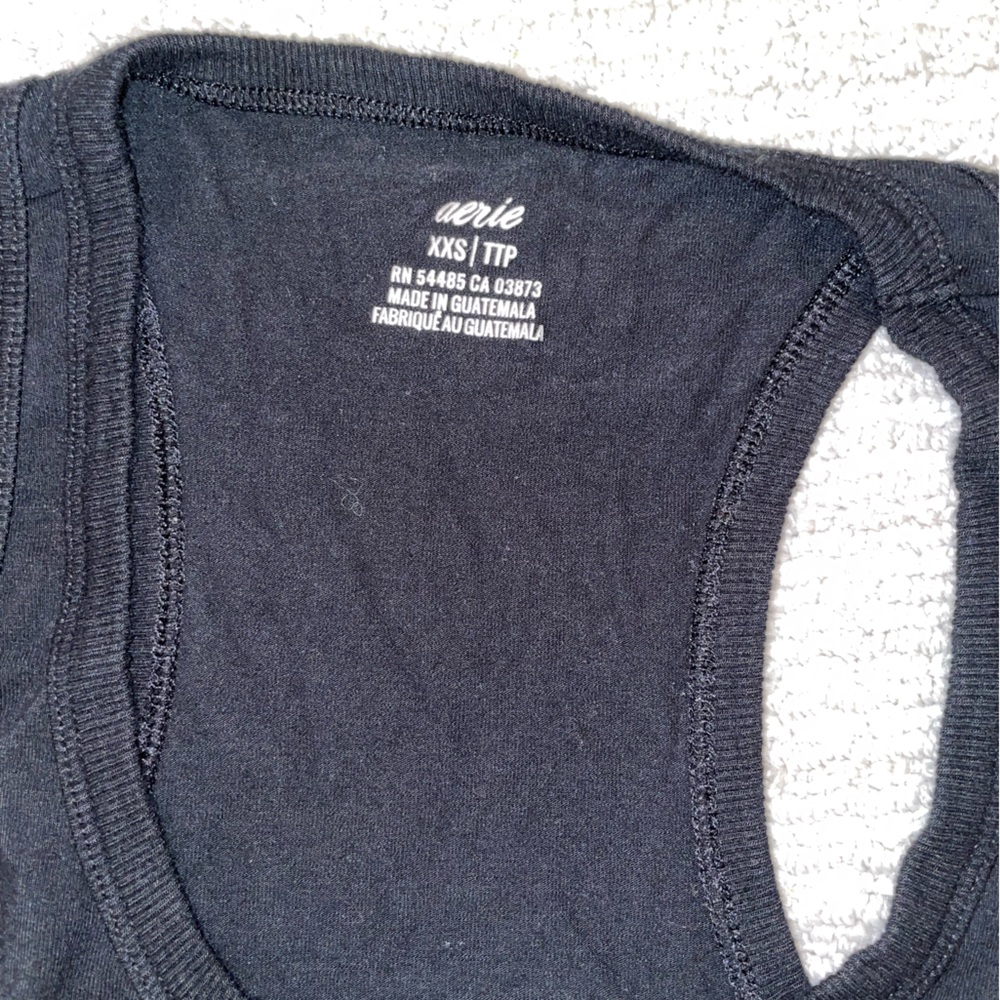 Aerie Thumbs Up Ribbed Flowy Tank Tops - Picture 6 of 13